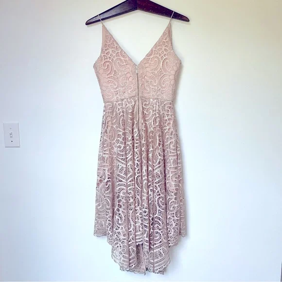 Nicholas Floral Lace Ball Dress